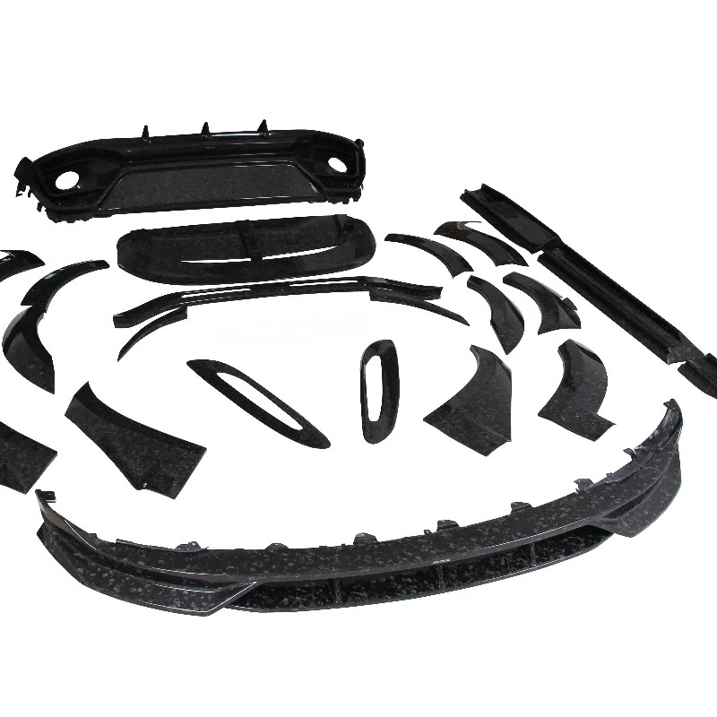 Suitable for  DBX Upgrade PK Style Dry Carbon Fiber Body Kit, High-quality Small Surround Kit